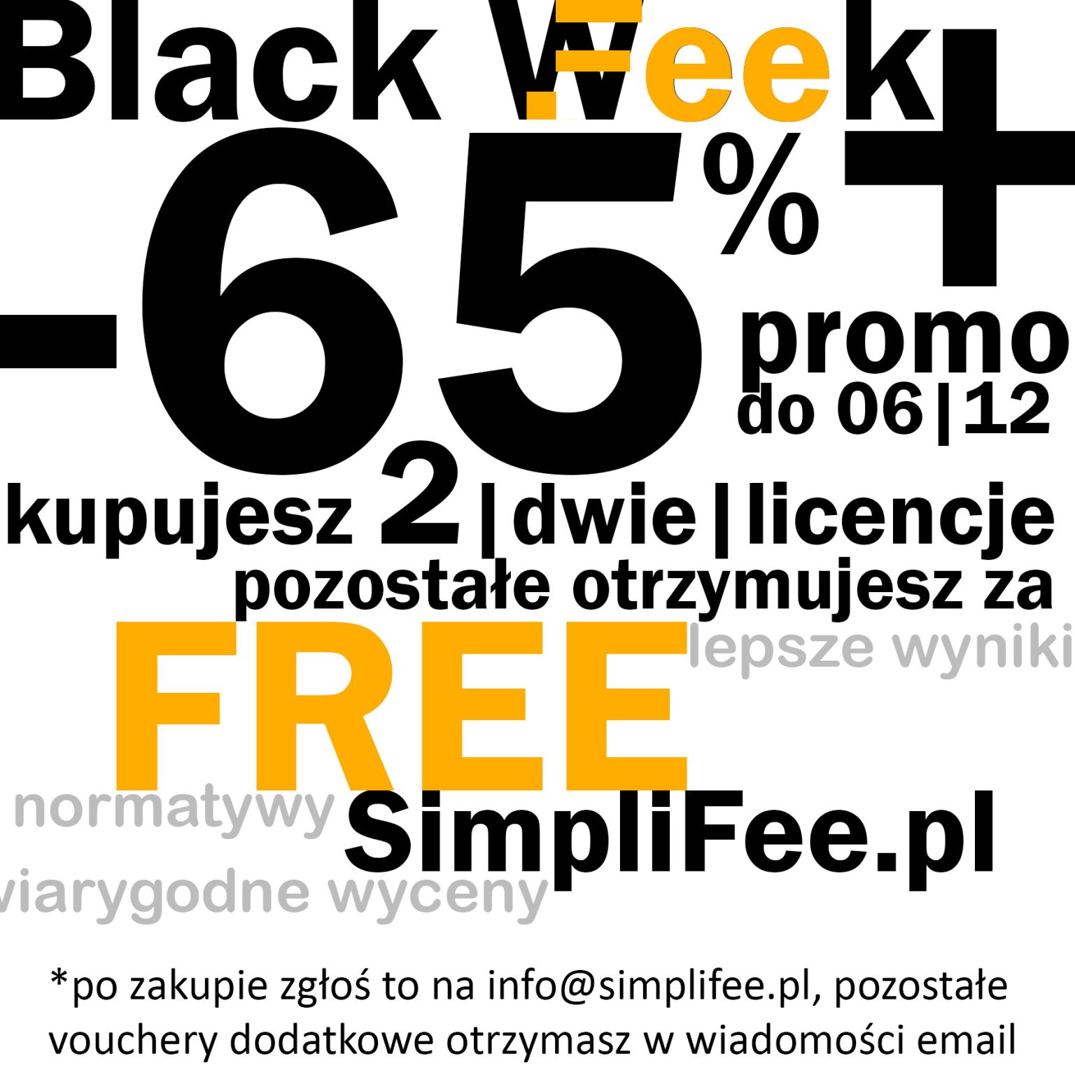 simplifee black week